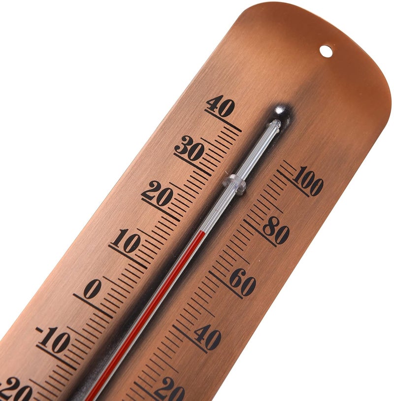 TERMOFLY 12.2 Large Numbers Premium Steel Outdoor/Indoor Thermometer Waterproof Vintage Style Decorative - Image 5